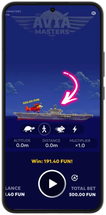 Aviamasters step 4 landing on aircraft carrier collect win